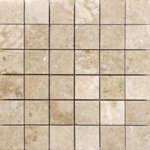 CAPPUCCINO MARBLE MOSAIC 2X2
