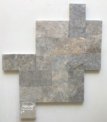 TRAVERTINE PAVER SILVER 6X12 01