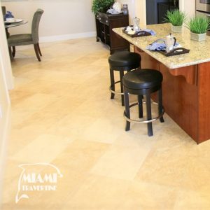 TRAVERTINE TILE HONED FILLED 18X18 IVORY CLASSIC 02
