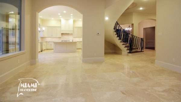 TRAVERTINE TILE HONED FILLED 24X24 IVORY CLASSIC 03